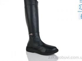 Сапоги Sali 2233 чорний к. єврозима